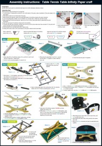 Infinity Paper Craft instruction